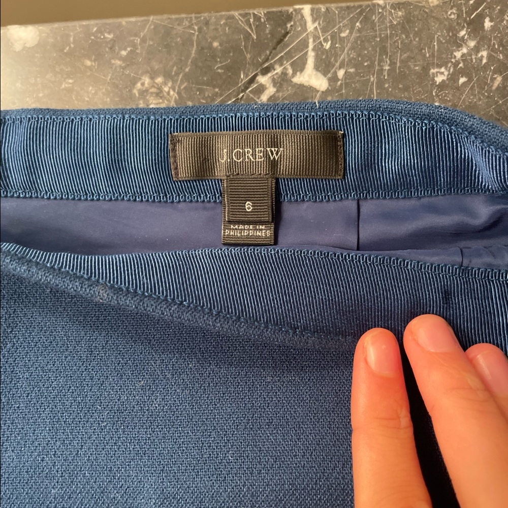 Teal J.Crew Skirt - Picture 3 of 5